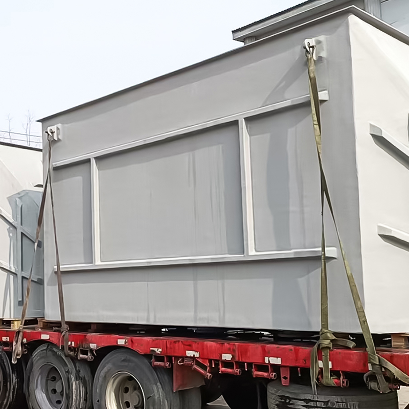 FRP vízszintes gázmosó torony