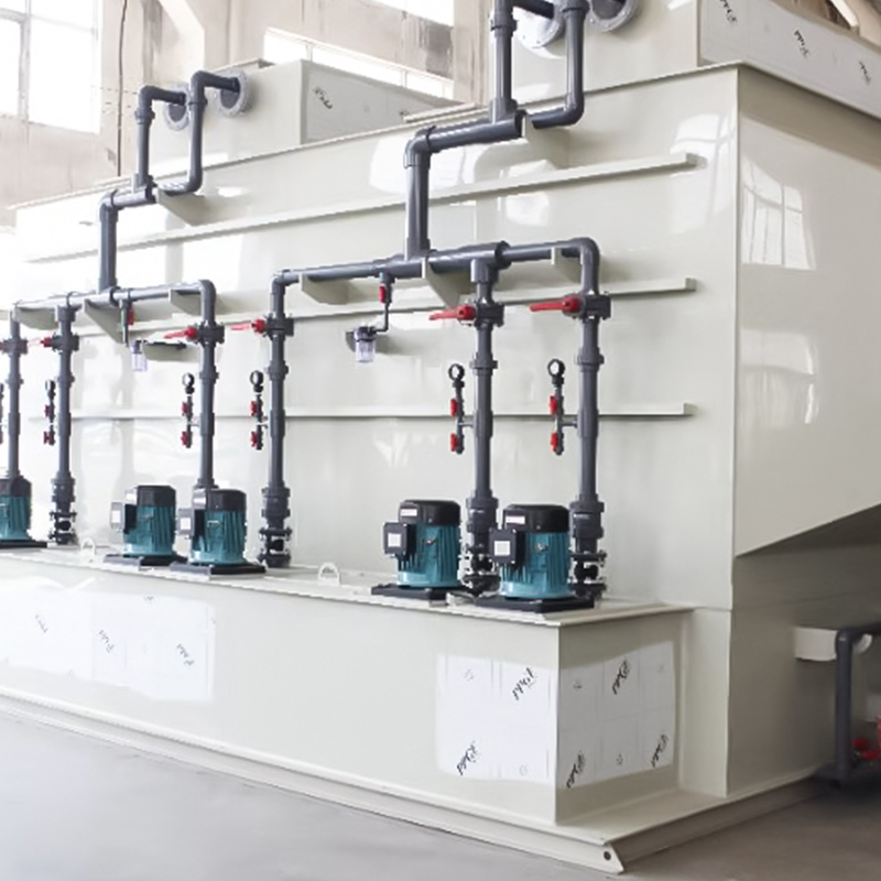 PP vízszintes súrolótorony