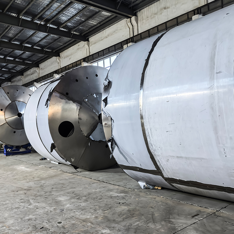 Rozsdamentes acél tárolótartályok