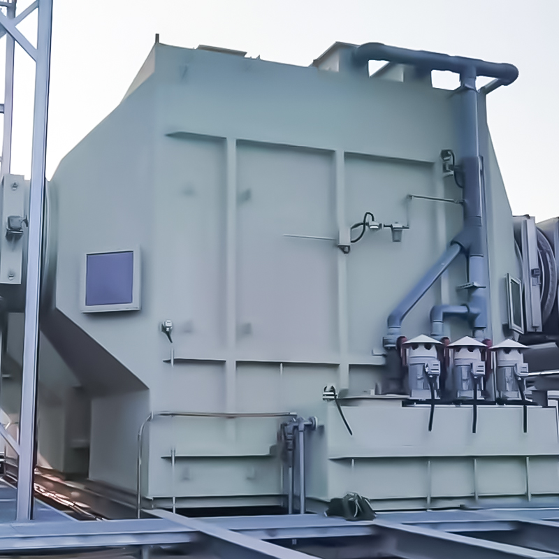 FRP vízszintes gázmosó torony